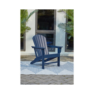 Kinsela Plastic Folding Adirondack Chair by Highland Dunes