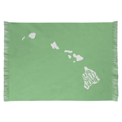 Tapis de la surface verte hawaiist home