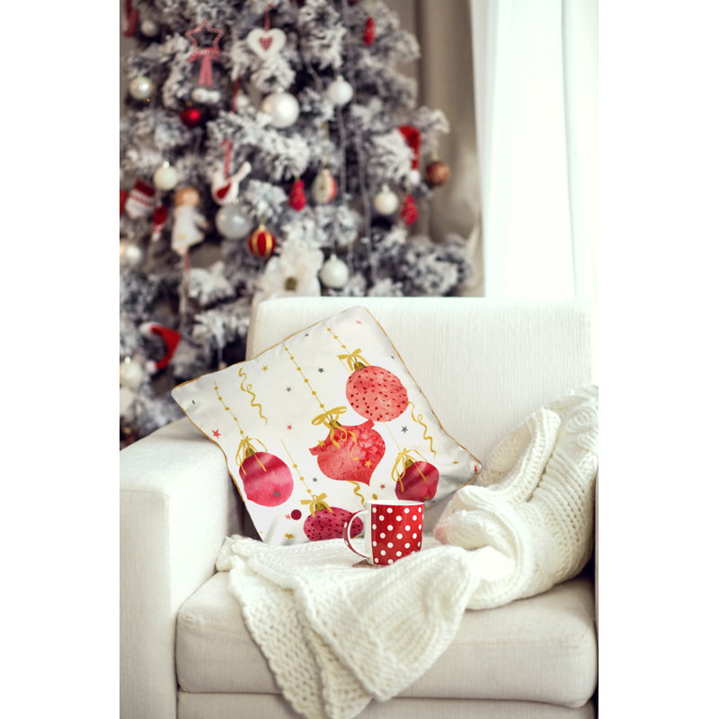 Stoudt Square Throw Pillow Cover, Pink