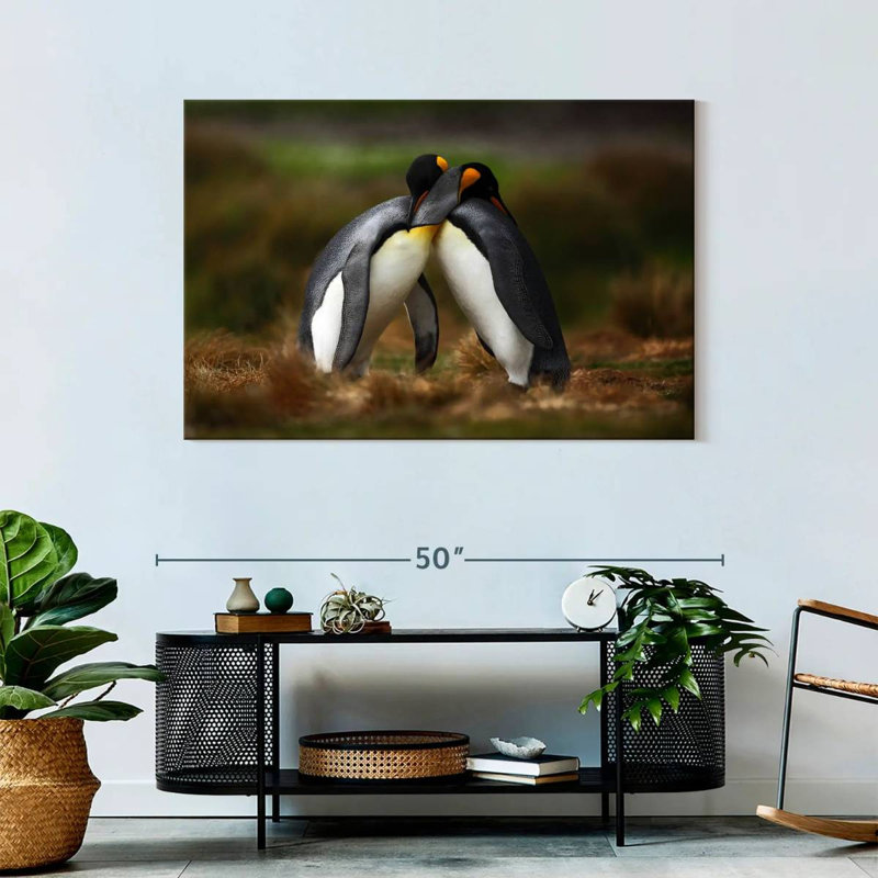 Brampt Penguin Love, 30" H x 45" W