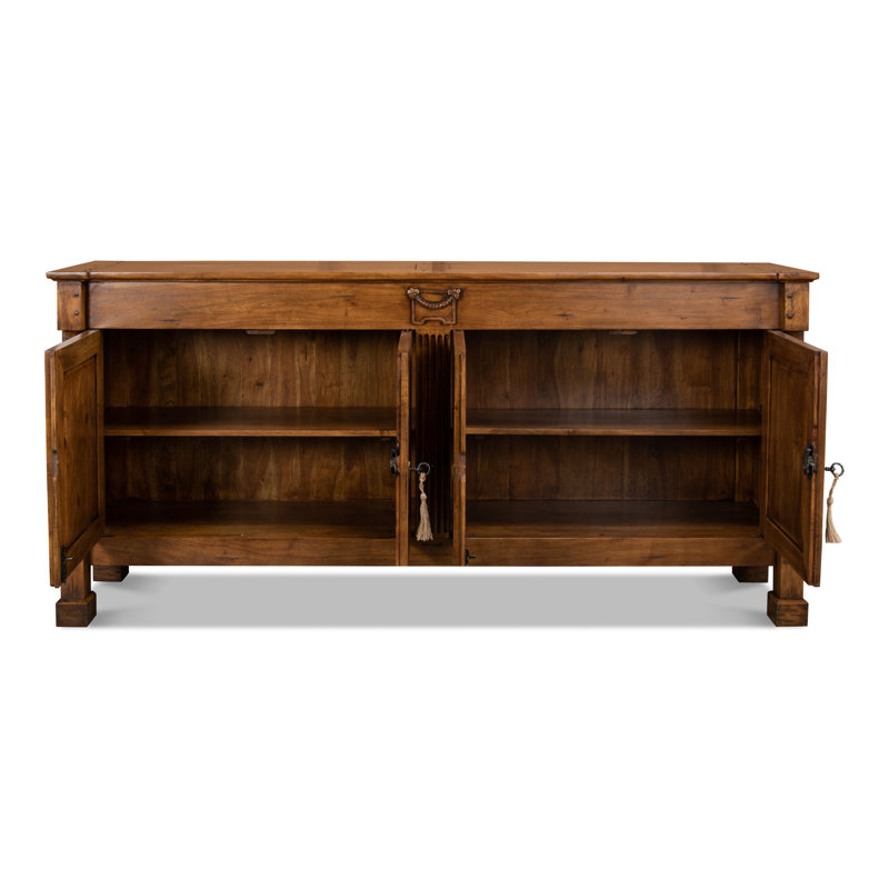 Carreiro 79'' W Solid Wood Sideboard, Fruitwood