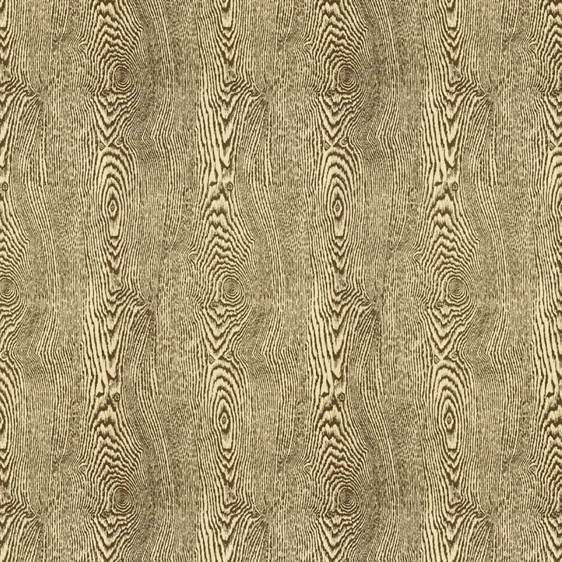 Hommage Wood Cotton Blend Fabric, Bark