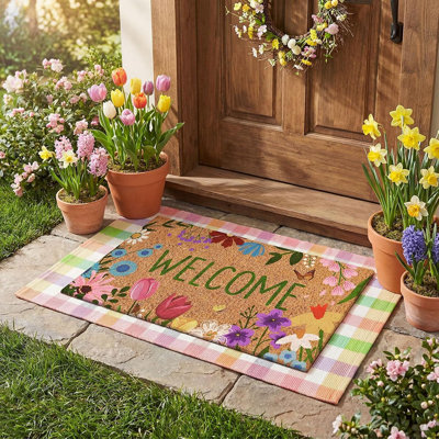Ensemble de paillasson Spring Coir