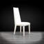 Chaise d'appoint blanche Guthrun