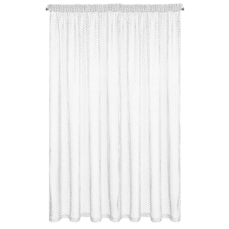 Kahmya Sheer Curtain Single Panel, 270cm H x 300cm W