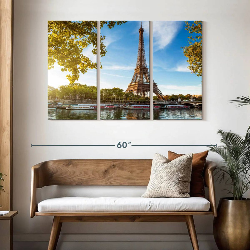 Sebbie Paris Tower, 32" H x 50" W