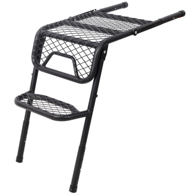 Escabeau réglable pliable pour pneus, marche d'accès au VUS en acier au carbone 330 lb pour camion / véhicule récréatif / tout-terrain