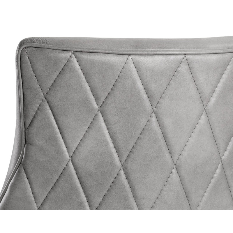 Florence Upholstered Dining Chair, Gray
