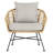 Basanti 5 - Person Seating Group with Cushions