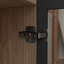 78.7 "H Display Cabinet with LED light, Bookcase with Glass Doors-310803522