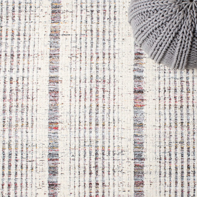 Binyomin Hand Tufted Performance Geometric Rug, Runner 2'3" x 8'