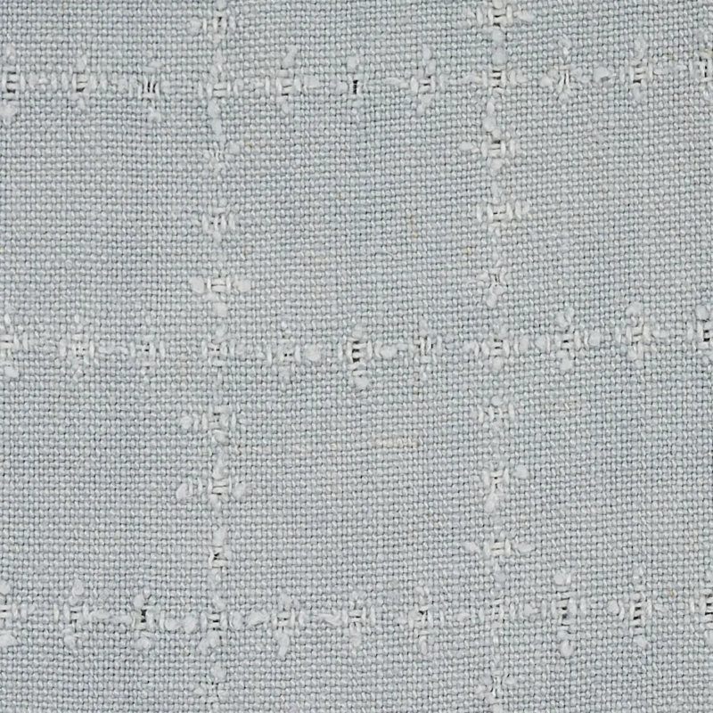 Elin Check Fabric, Sky