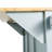 Kitchen Cart With 5 Wheels & Drop Counter, Grey Blue Storage Cabinet Island Adjustable Internal Storage, Wheels, For Practicality-1522565320