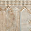 Tapis en jute / laine / coton tissé à la main Landenberg en naturel / ivoire Landenberg-240487492