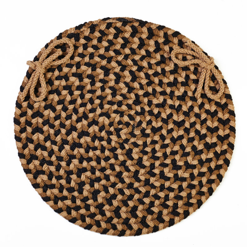 Outdoor 0.5'' Dining Chair Chair Pad, Natural Earth