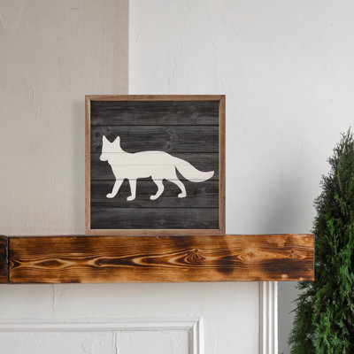 Woodland Fox Black