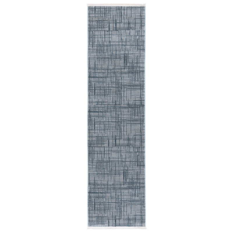 Tapis abstrait Rosalba Performance, Tapis de couloir 2 pi 2 po x 8 pi