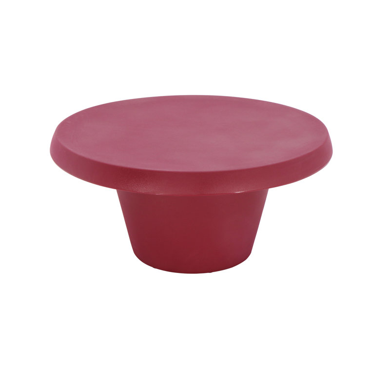 Tramontina Cona Polyethylene Coffee Table, Burgundy