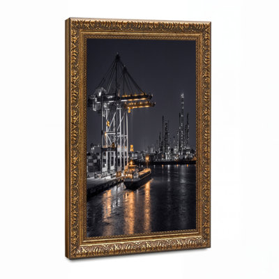 Art mural jaune sur toile jaune