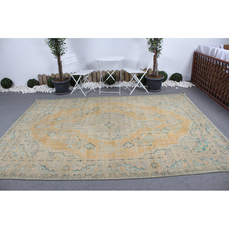 Tapis rétro rétro surdimensionné Anatolian