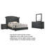 Ensemble de chambre à coucher 4 pièces Giya-114566290-114566292