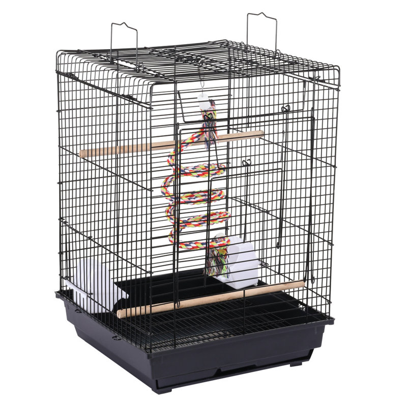 Cage à oiseaux 22,8 po, Noir, noir, noir, noir