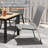 Patio Chairs Set Of 4, Outdoor Lightweight Stackable Dining Chairs W/all-weather PVC-coated polyester Fabric & Metal Frame-979682709