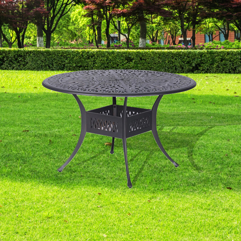 Table de salle à manger d'extérieur 48 po