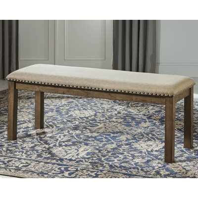 Goulven Polyester Upholstered Bench