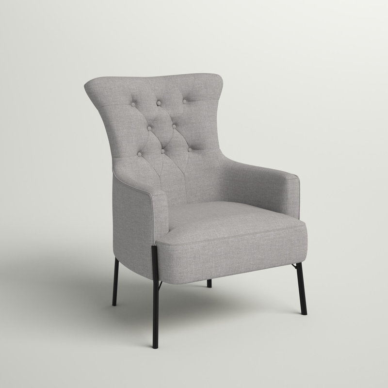 Fauteuil Haldan, Gris