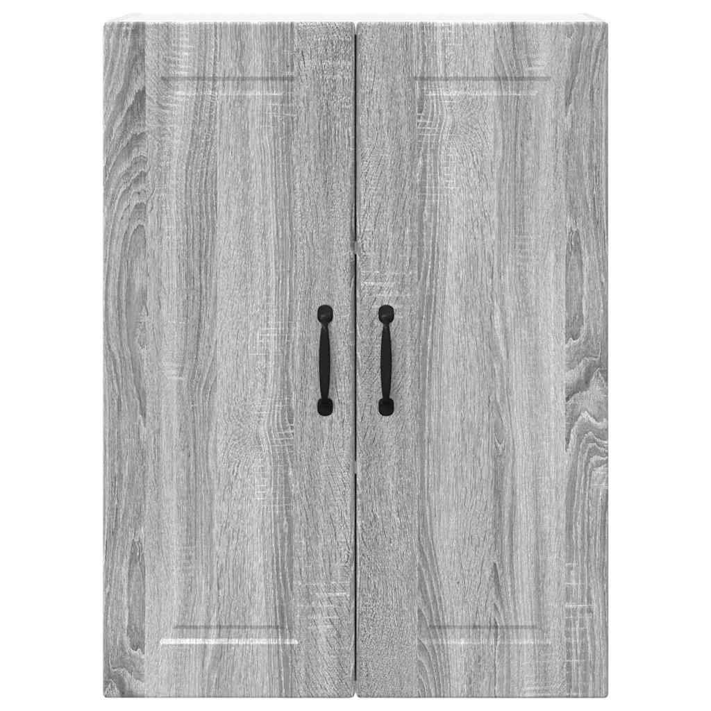 Vidaxl Kitchen Wall Cabinet With Shelf Grey Sonoma 60 X 31 X 80 Cm - Image 2