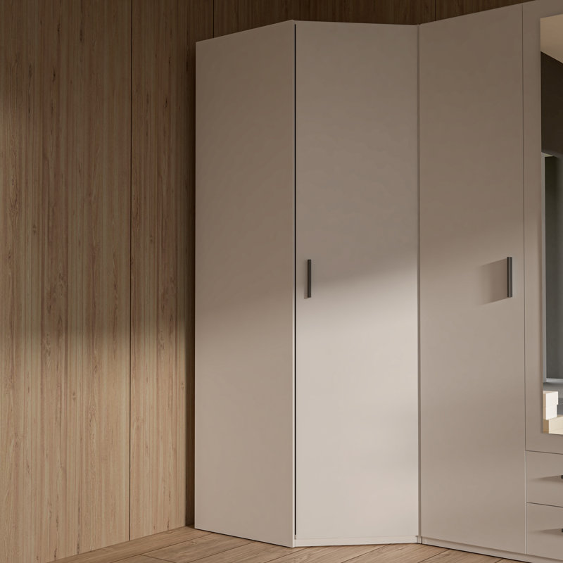 Tamekah 1 Door Manufactured Wood Wardrobe