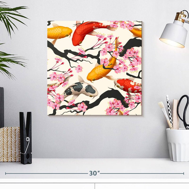 Koi japonais Koi, H 16 po x l 16 po