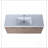 48 Inch Bathroom Cabinet With Sink,Soft Close Doors and Drawer,Float Mounting Design,48x18(KD-Packing)