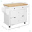 Chariot moderne pour îlot de cuisine avec étagère à épices-852721152