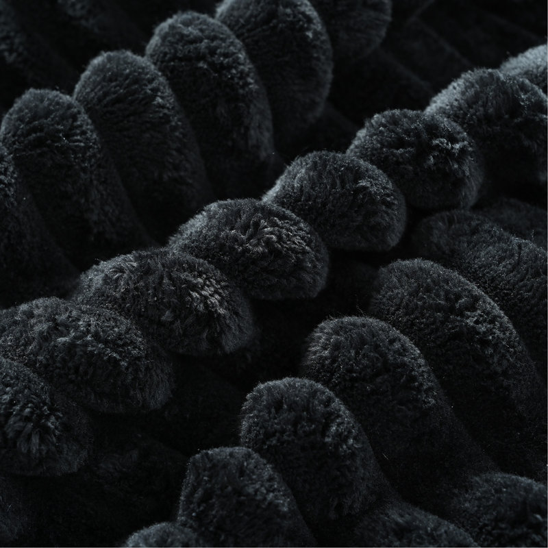 Canapé-lit 86,5 po, Noir