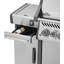 Chariot de rangement sous le gril Rogue® PRO, acier inoxydable