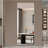 Full Body Mirror for Living Room Bedroom Cloakroom Wall-mounted round-angle dressing mirror  Aviation grade aluminum-1267684051-1267684049