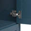 Ensemble de meuble-lavabo avec lavabo en céramique et poignées dorées-186170153