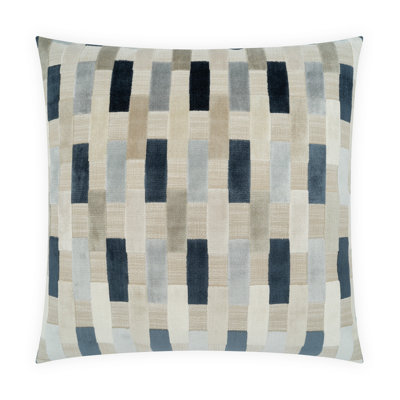 Ashlar Geometric Square Pillow Cover & Insert