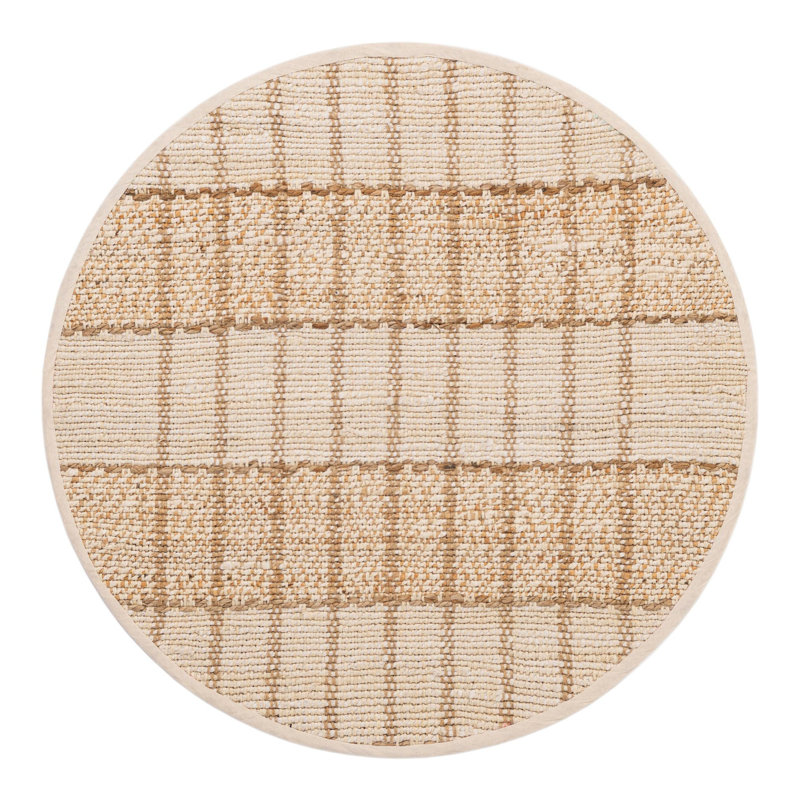 Drift Laurel Handwoven Jute Rug, Round 3'1"