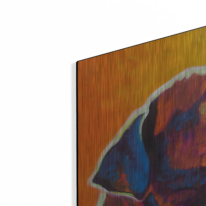 «Pit Bull - Fuji» par Dawg Painter, H 24 po x l 24 po