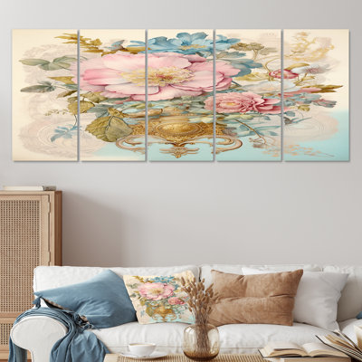 Patroclus - Other Plants & Flowers Wall Art Canvas 5 Piece