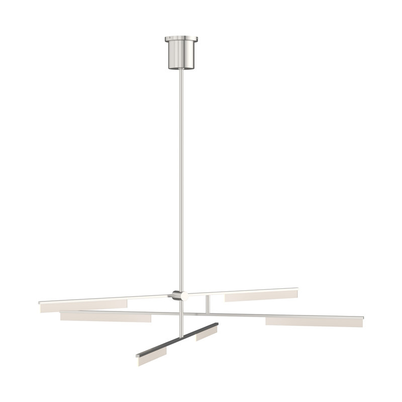 Klee 6 - Light LED Chandelier, Silver