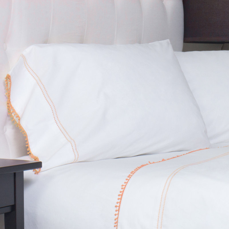 Pillow Case, Blue, King