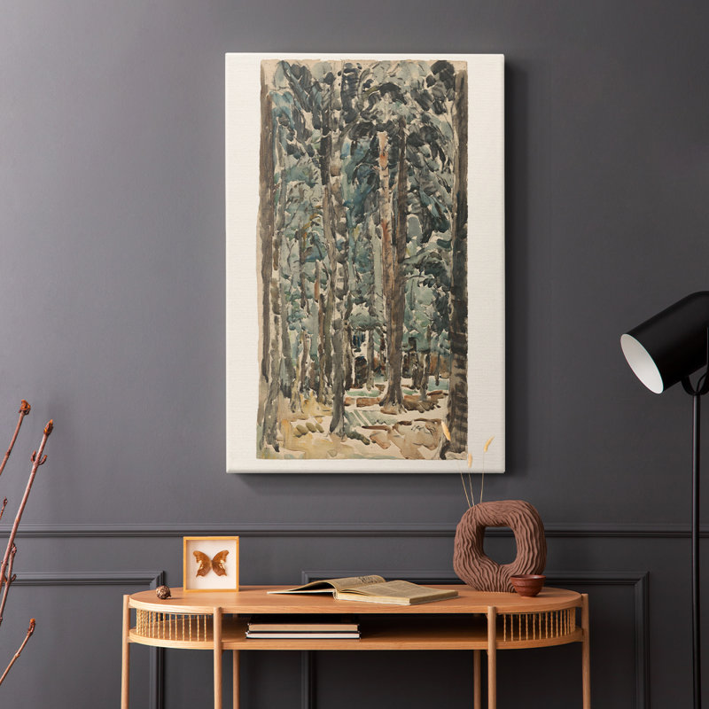 Paysage rétro CCxxxxi - Galeria Cavas, H 18 po x l 12 po