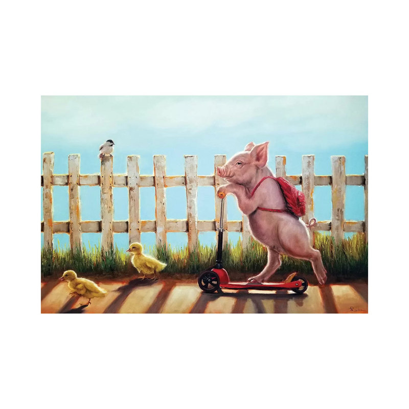 Summer Stroll by Lucia Heffernan - Wrapped Canvas Print, 30.48 cm H x 45.72 cm W