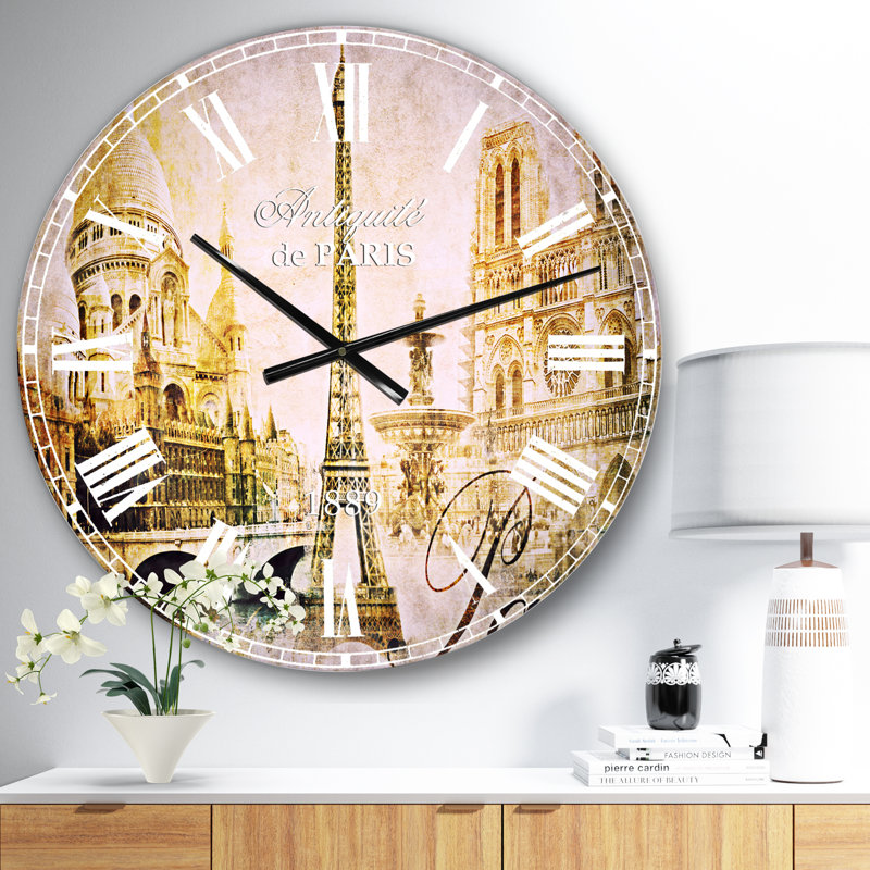 Horloge murale Swigart, Moyen