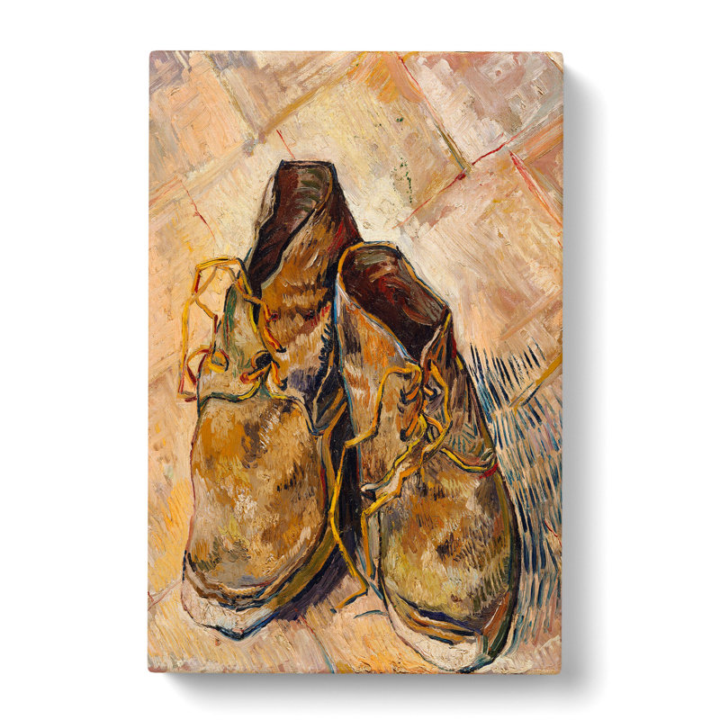 Shoes by Vincent Van Gogh - Wrapped Canvas, 60cm H x 40cm W x 3cm D