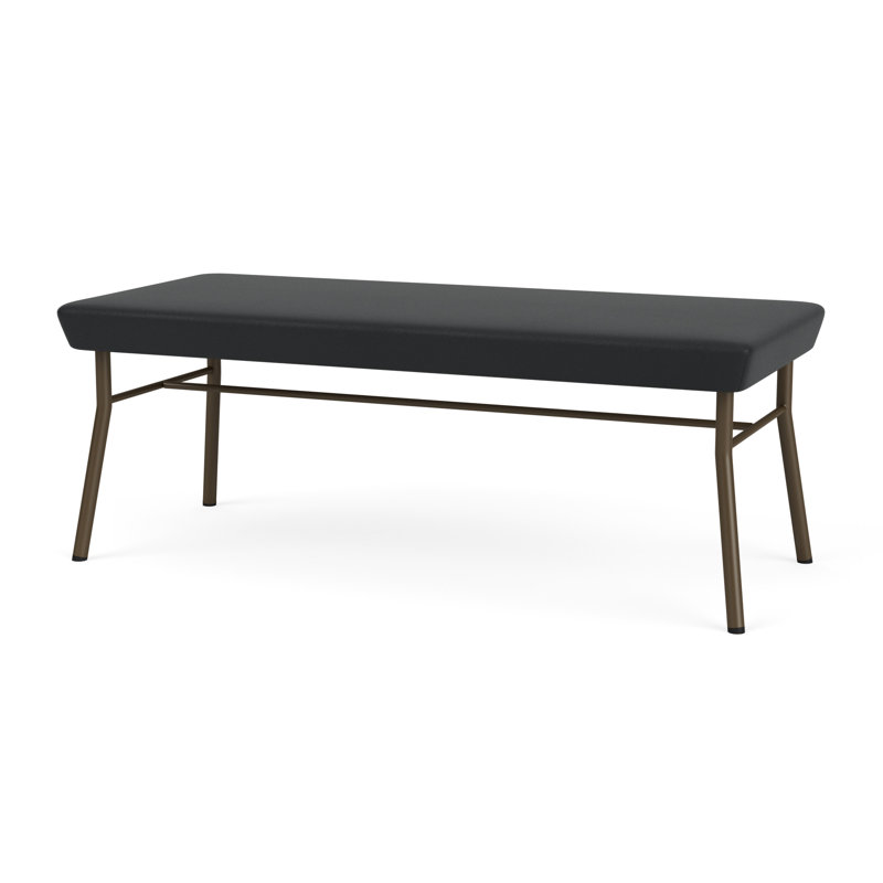 Banc en métal 2 places Chat, Bronze, Modena graphite